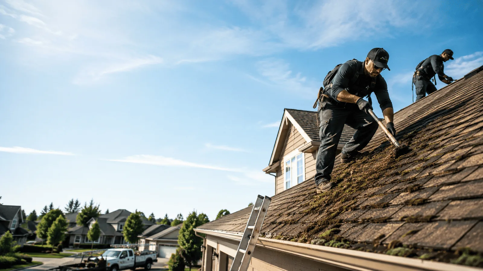 Roof Moss Removal in Spokane, MO near me